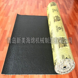 复合印刷黄色PE膜地毯垫