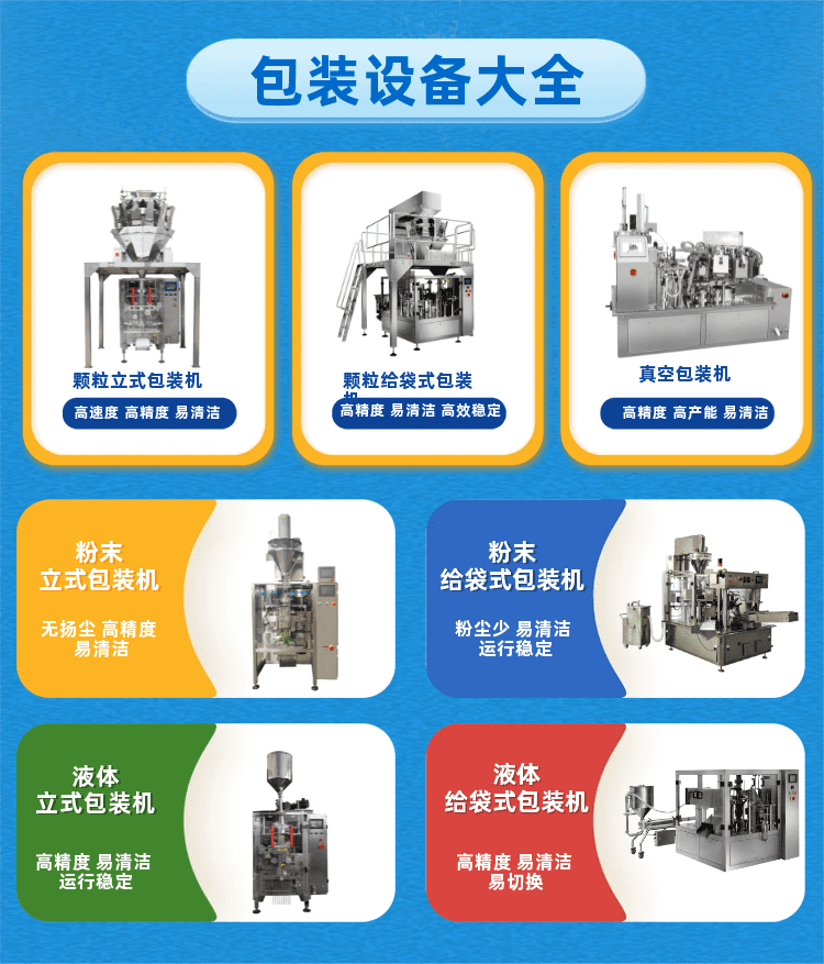 包裝機的設備性能越來越穩定，將更好助力（lì）於上遊企業